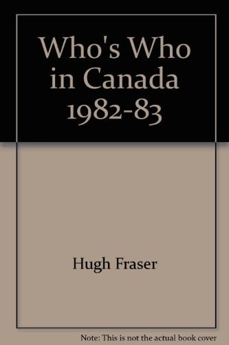 Who's Who in Canada, 1982-83