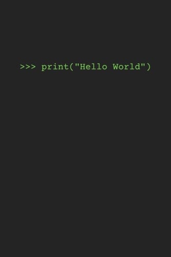 Programmer Notebook: Hello World Cover Notebook With Project Planner Paperback 120 Pages 6 x 9in: A notebook for coders with a project planner