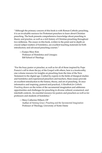 A Handbook for Catholic Preaching