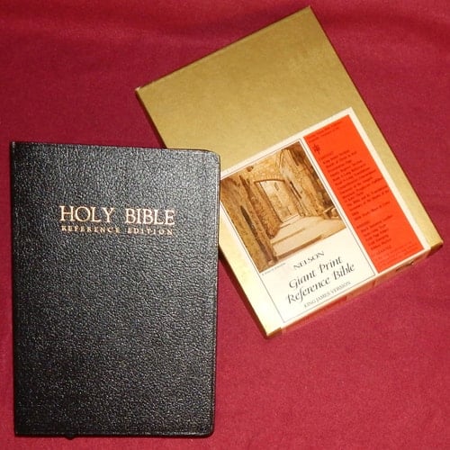 Giant Reference Bible-king James Version Red Letter Edition 555i Index