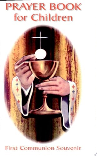 First Communion Souvenir (Prayer Book For Children)