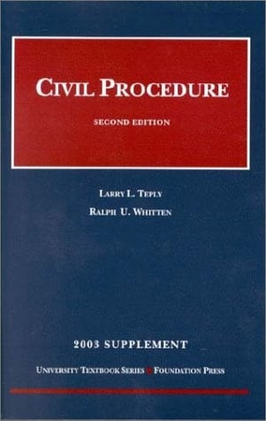2003 supplement to civil procedure