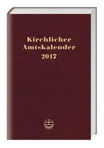 Kirchlicher Amtskalender 2017 - Schwarz