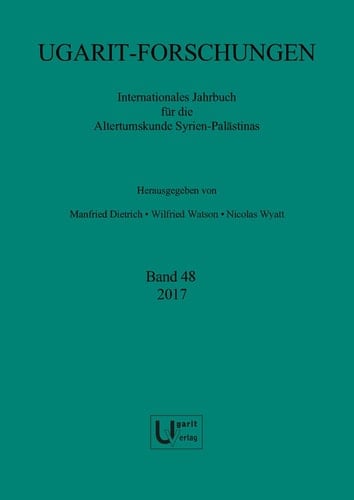 Ugarit-Forschungen 48 (2017)