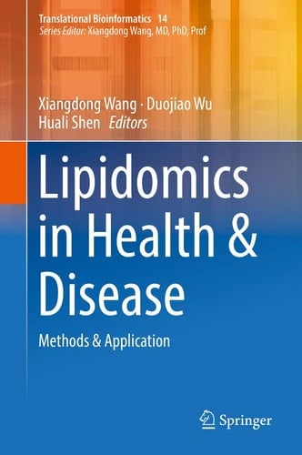 Lipidomics in Health & Disease Methods & Application