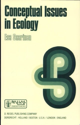 Conceptual Issues in Ecology