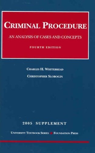 2005 Criminal Procedure Supplement