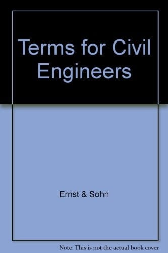 Ernst & Sohn terms for civil engineers deutsch-englisch, English-German