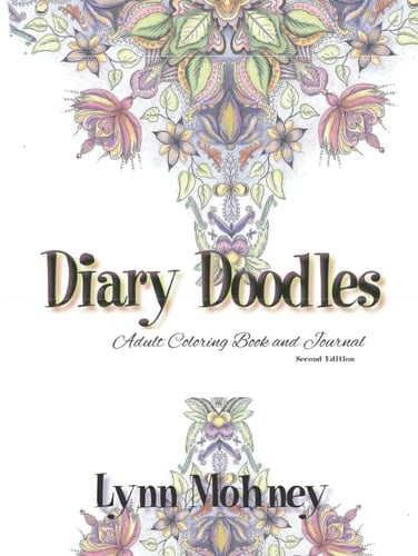 Diary Doodles Adult Coloring Book and Journal