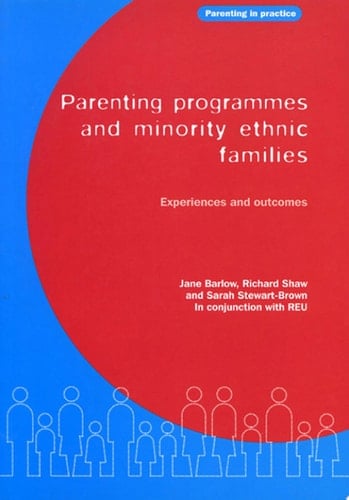 Parenting Programmes and Minority Ethnic Families