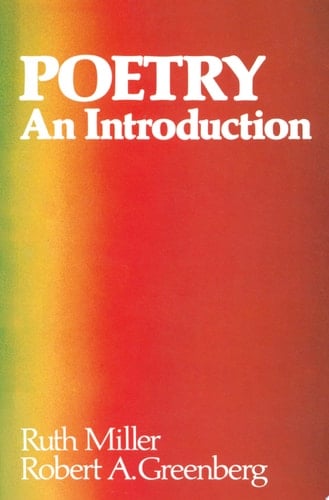 Poetry: An Introduction