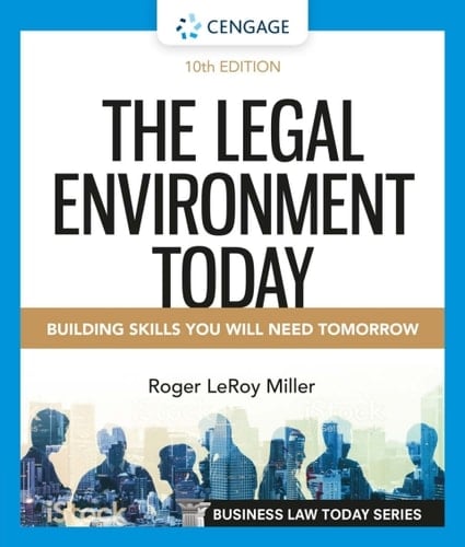 The Legal Environment Today