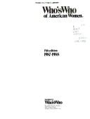 Who's Who of American Women, 1986-1987