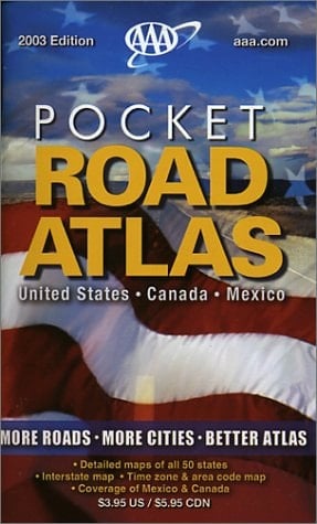 AAA Pocket Road Atlas 2003