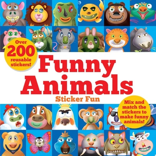 Funny Animals Sticker Fun Mix and match the stickers to make funny animals