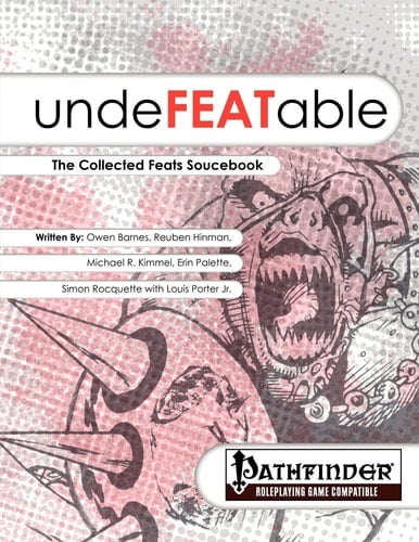 Undefeatable The Collected Feats Sourcebook
