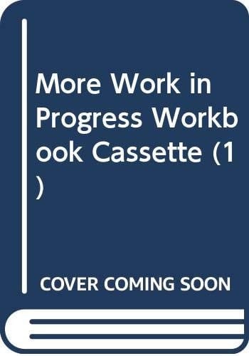 More Work in Progress Workbook Cassette (1)