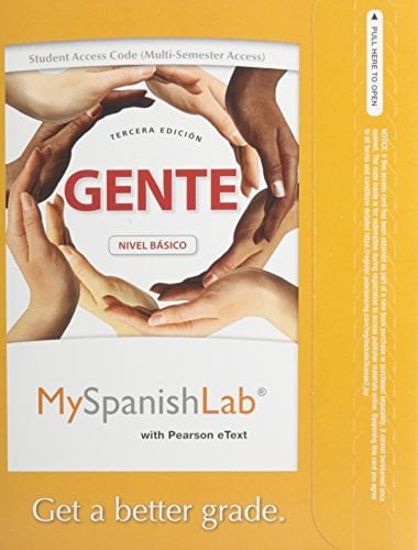 Gente Nivel Básico (Multi Semester Access)