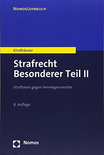 Strafrecht Besonderer Teil II Straftaten Gegen Vermogensrechte