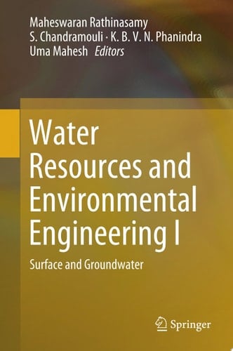 Water Resources and Environmental Engineering I