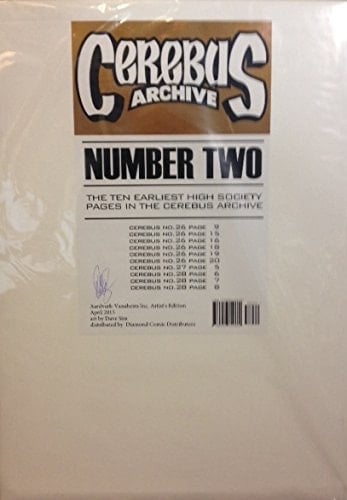 Cerebus Archive Volume 2 Portfolio