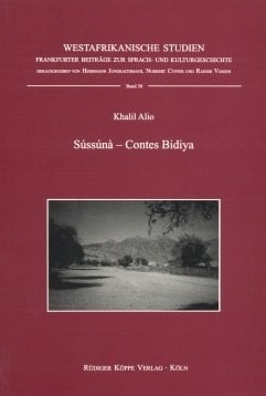Sússúnà: Contes Bidiya (Guéra, Tchad)