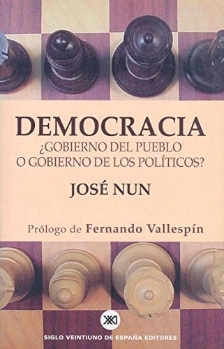 Democracia ¿gobierno del pueblo o gobierno de los políticos?