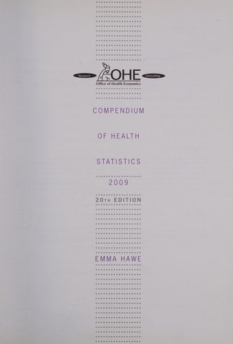 OHE Compendium of Health Statistics 2009