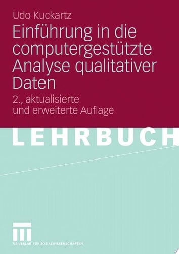 Einführung in die computergestützte Analyse qualitativer Daten