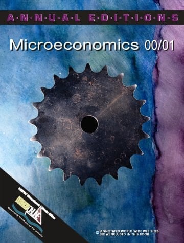 Microeconomics, 2000-2001