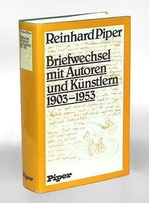 Briefwechsel mit Autoren und Künstlern 1903-1953 (German Edition)
