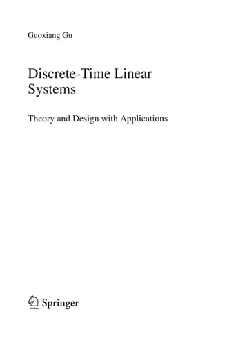 Discrete-Time Linear Systems