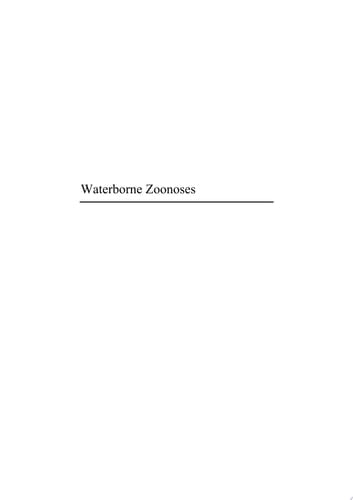 Waterborne Zoonoses