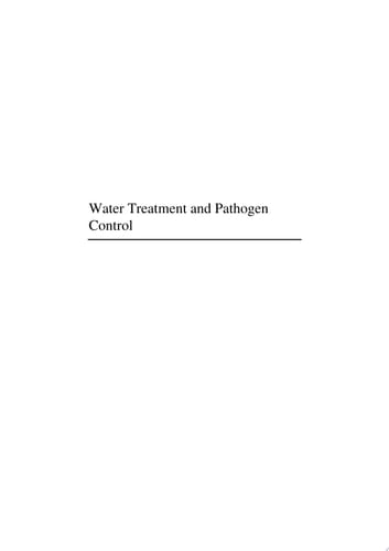 Water Treatment and Pathogen Control