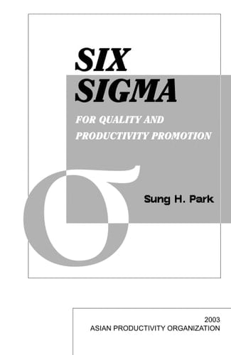 Six Sigma for Quality and Productivity Promotion