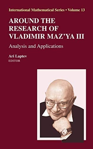 Around the Research of Vladimir Maz'ya III Analysis and Applications