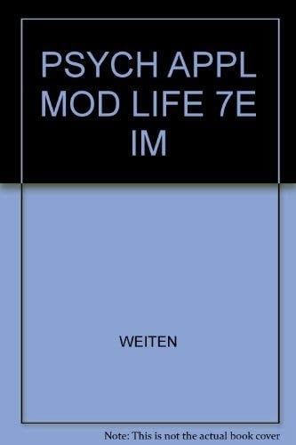 Psych Appl Mod Life 7e Im