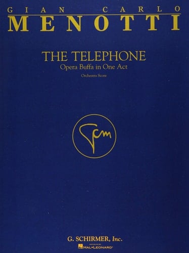 The Telephone Full Score