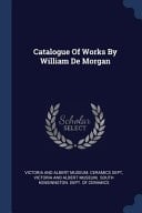 Catalogue Of Works By William De Morgan