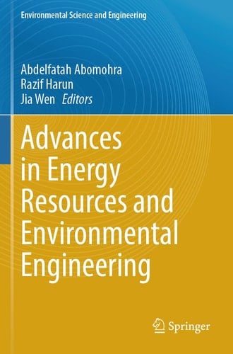 Advances in Energy Resources and Environmental Engineering