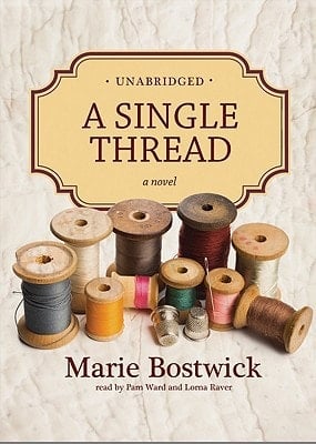 A Single Thread (The Cobbled Court Series, Book 1)(Library Edition) (Cobbled Court Quilts Novels)