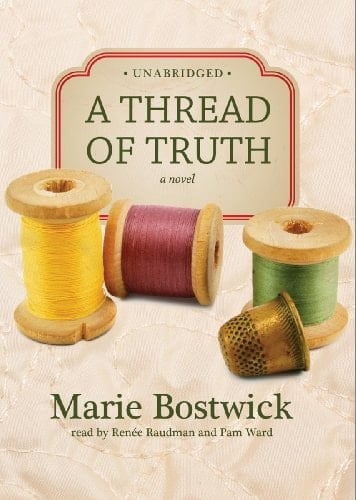 A Thread of Truth (The Cobbled Court Series, Book 2) (Library Edition) (NEw England Quilters Series)