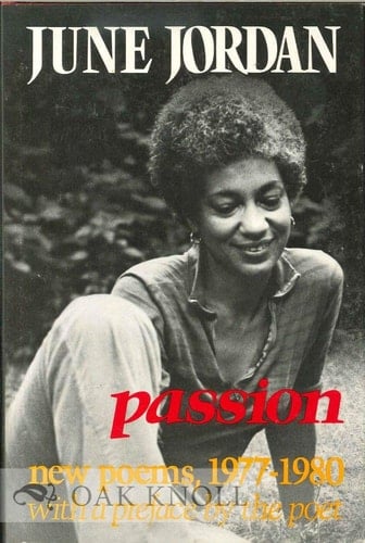 Passion: New Poems, 1977-1980