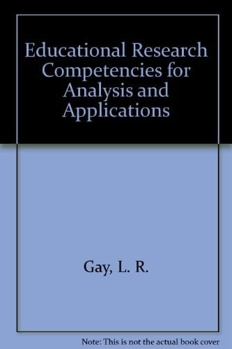 Educational Research Competencies for Analysis and Applications