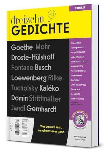 Dreizehn +13 Gedichte