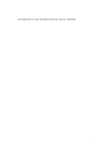 Governance and International Legal Theory