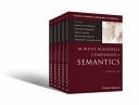 The Wiley Blackwell Companion to Semantics