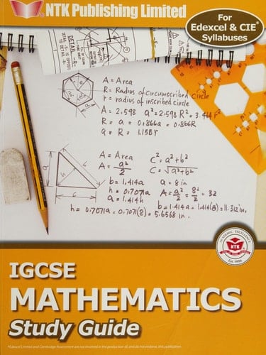 Igcse Mathematics Study Guide (for Edexc