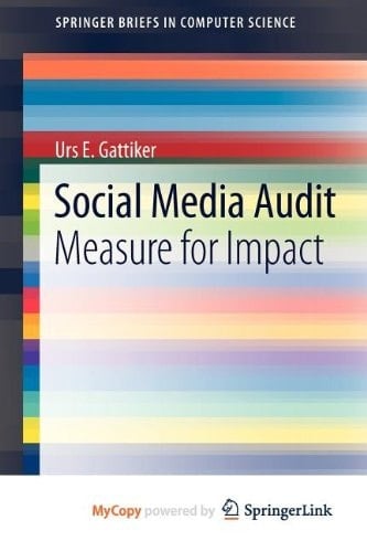 Social Media Audit Measure for Impact
