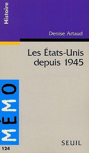 Les États-Unis depuis 1945